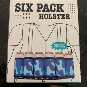 6pk beverage holder, holster. NWT